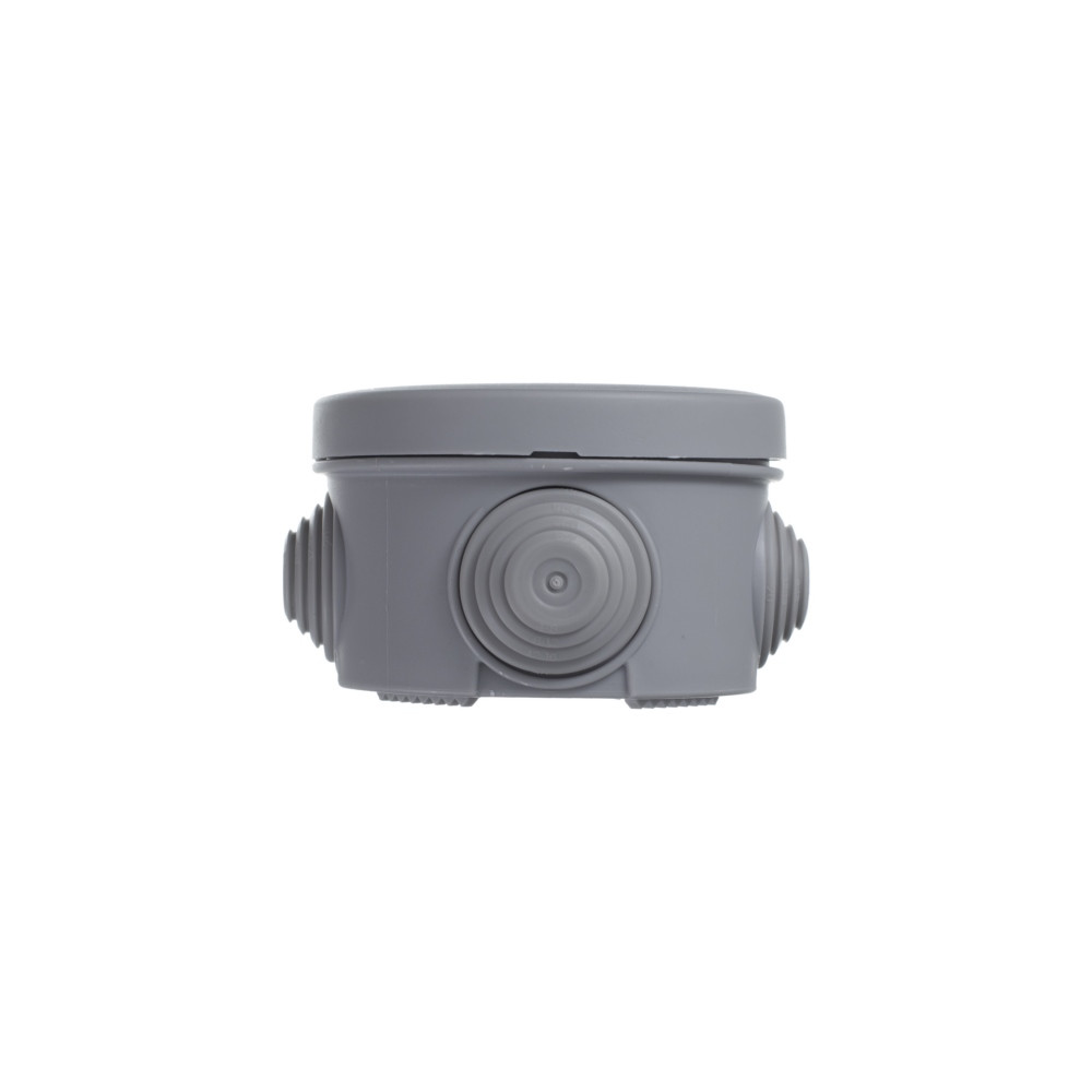 MULTIBOX Коробка распределительная откр. установки D65x40, габариты D84х48, IP55 СЕРАЯ (со стикером)