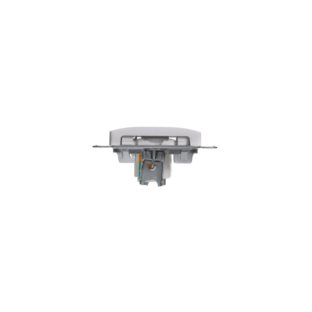 GLOSSA РОЗЕТКА компьютерная RJ45 кат. 5e, механизм, БЕЛЫЙ