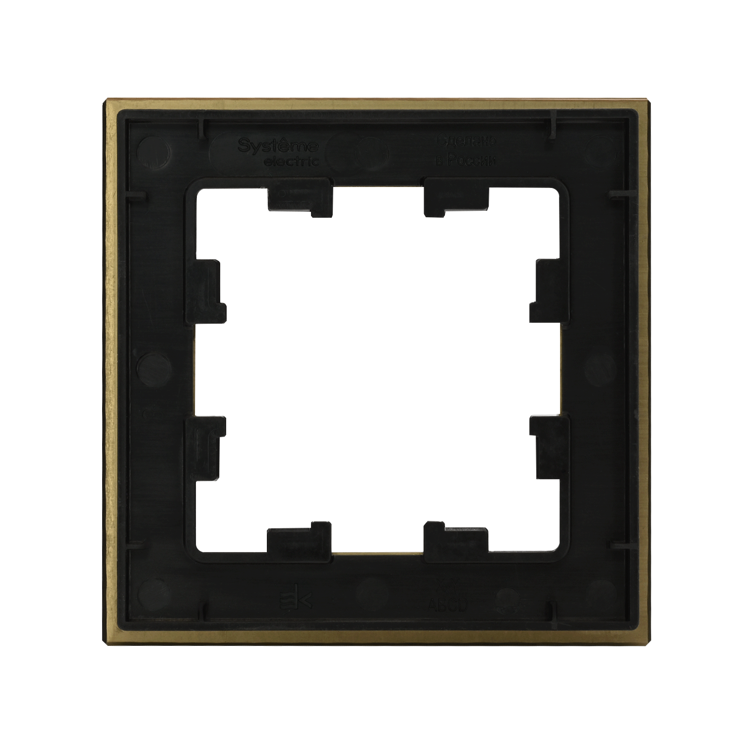 ATLASDESIGN NATURE 1-постовая РАМКА, МЕТАЛЛ ЛАТУНЬ