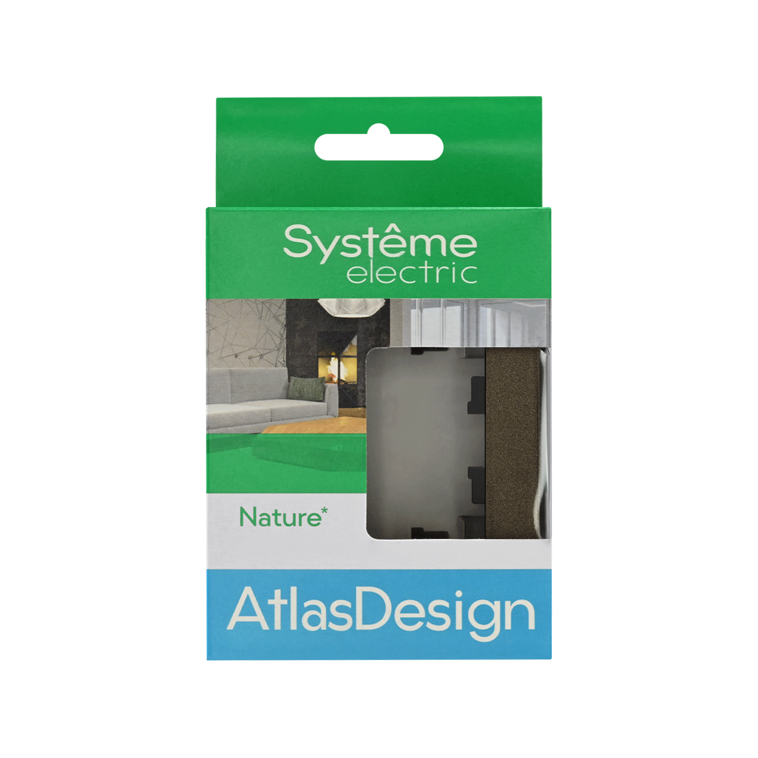 ATLASDESIGN NATURE 1-постовая РАМКА, ОРГАНИЧЕСКОЕ СТЕКЛО МОККО