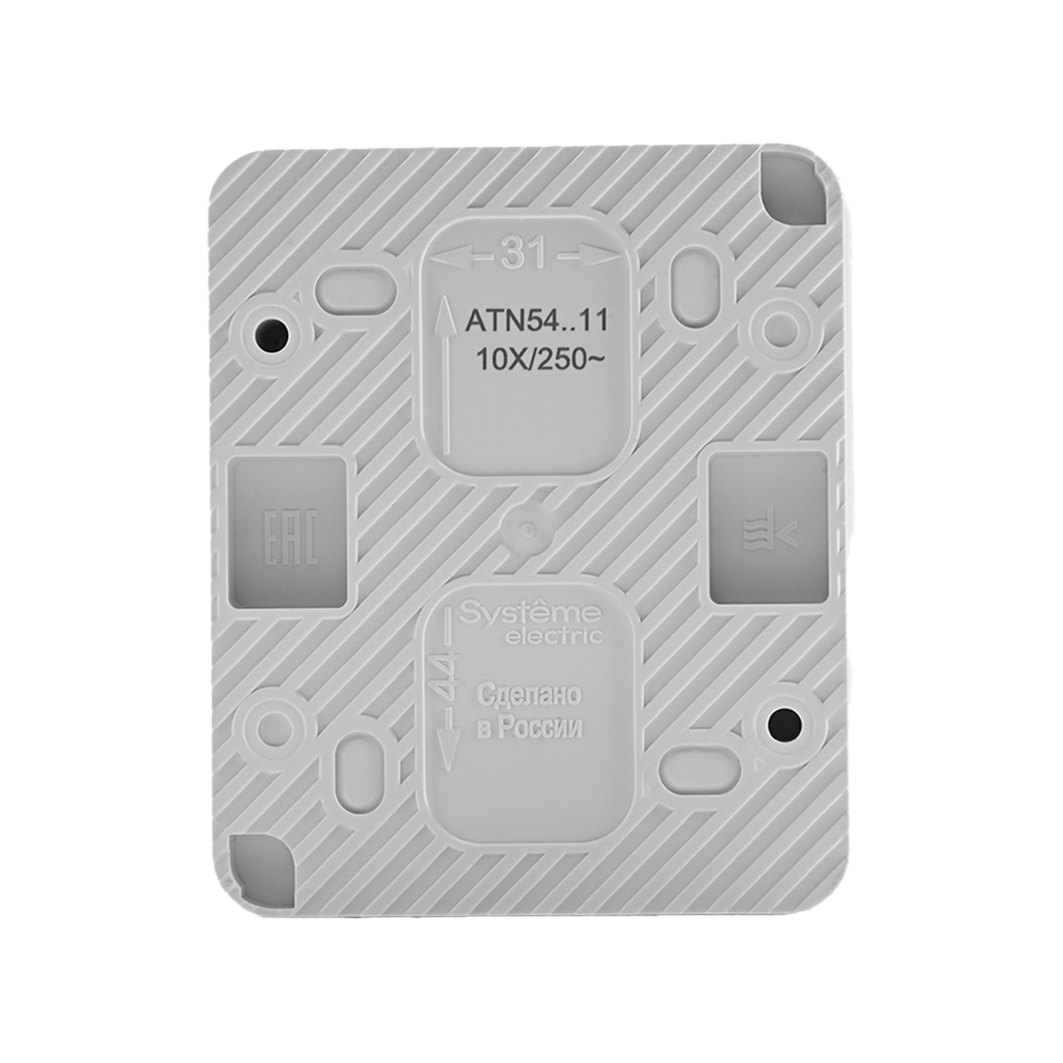 Выключатель "AtlasDеsign" IP54 О/У 1кл. (250В, 10АХ)