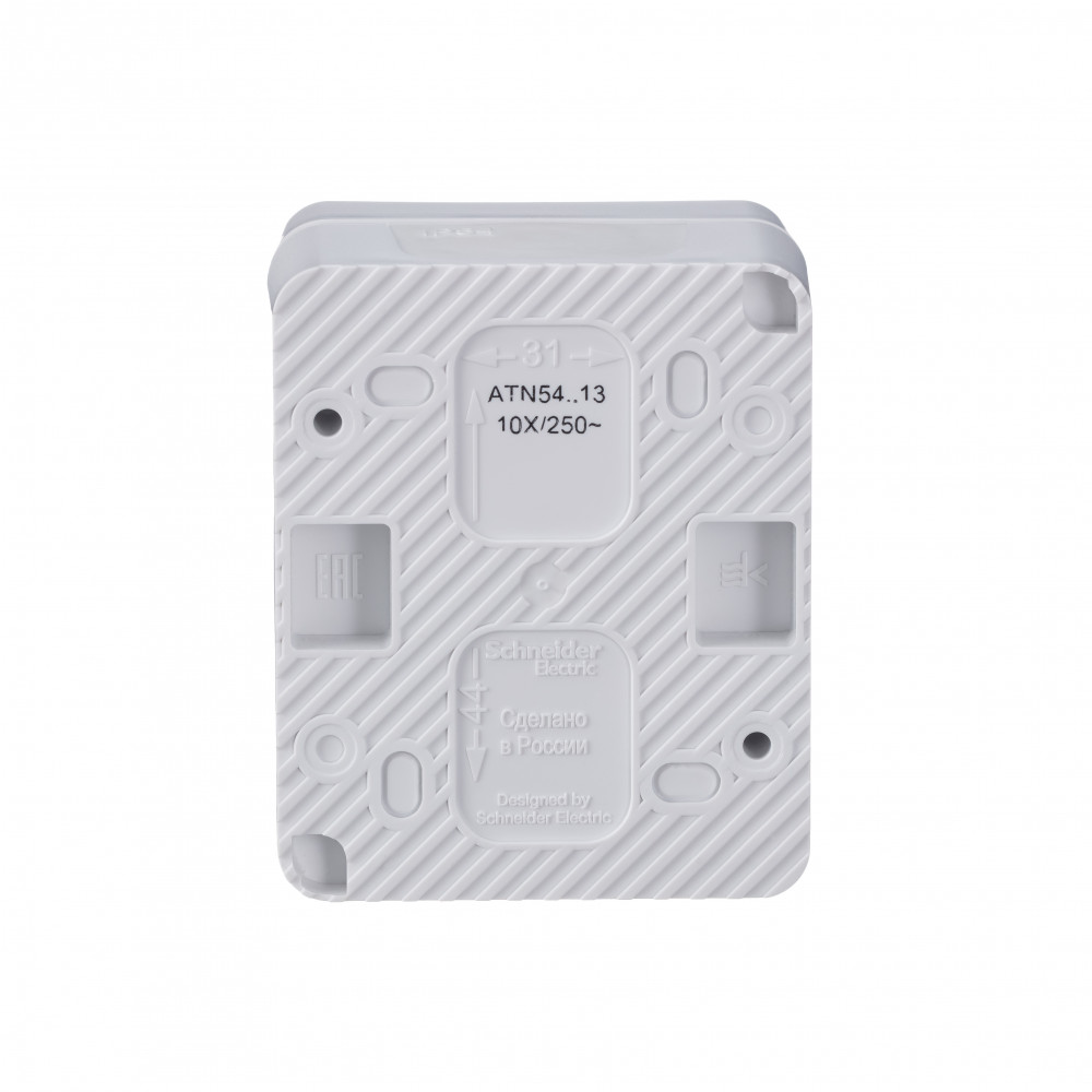 Выключатель "AtlasDеsign" IP54 О/У 1кл. с подсв. (250В, 10АХ)