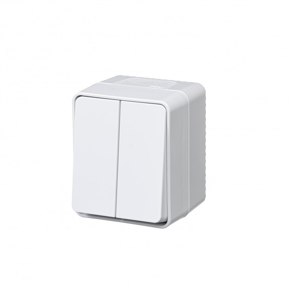 Выключатель "AtlasDеsign" IP54 О/У 2кл. (250В, 10АХ)