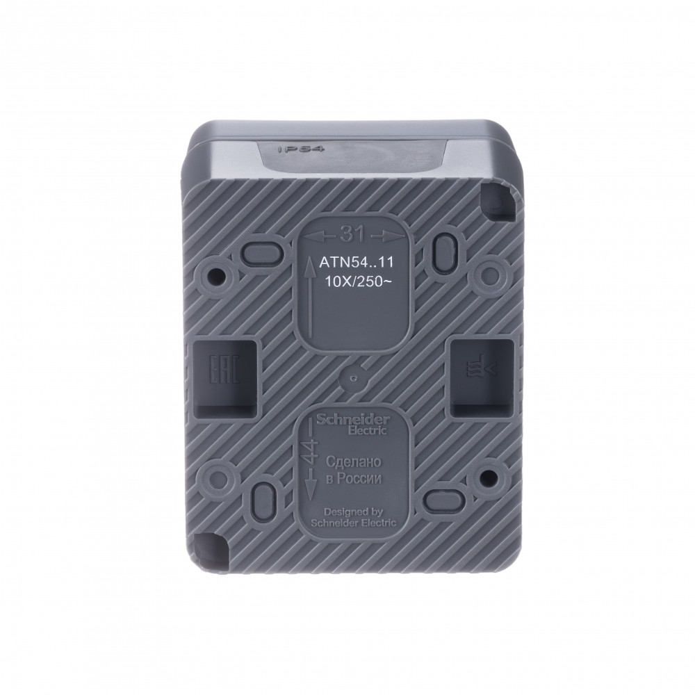 Выключатель "AtlasDеsign" IP54 О/У 1кл. (250В, 10АХ)