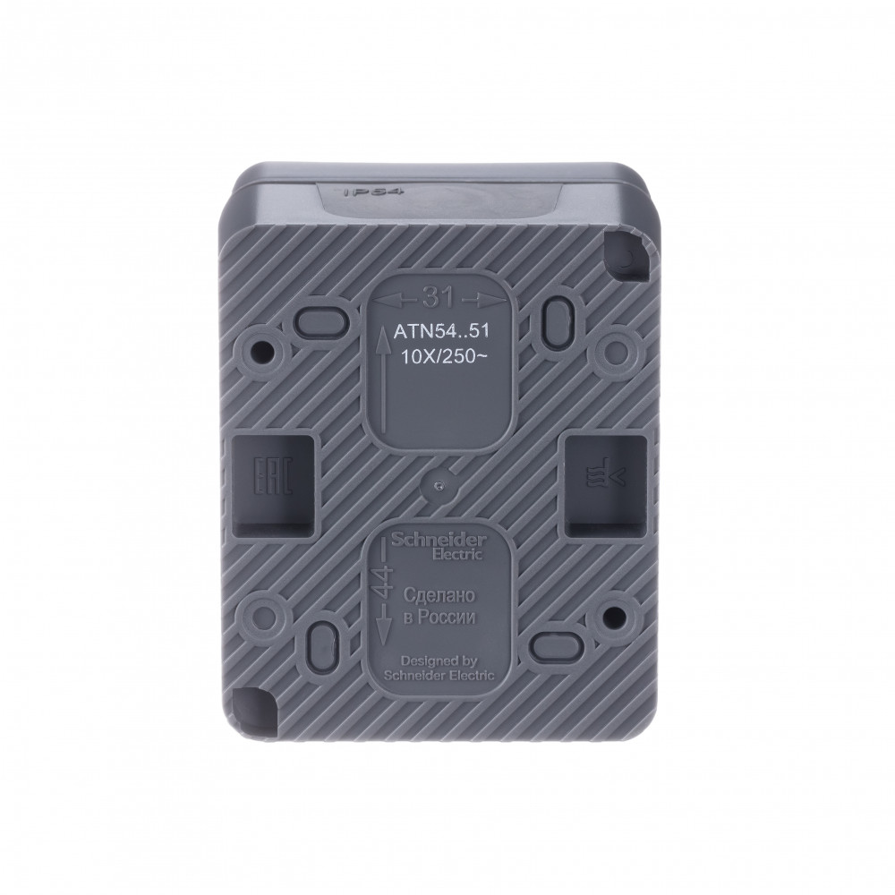 Выключатель "AtlasDеsign" IP54 О/У 2кл. (250В, 10АХ)