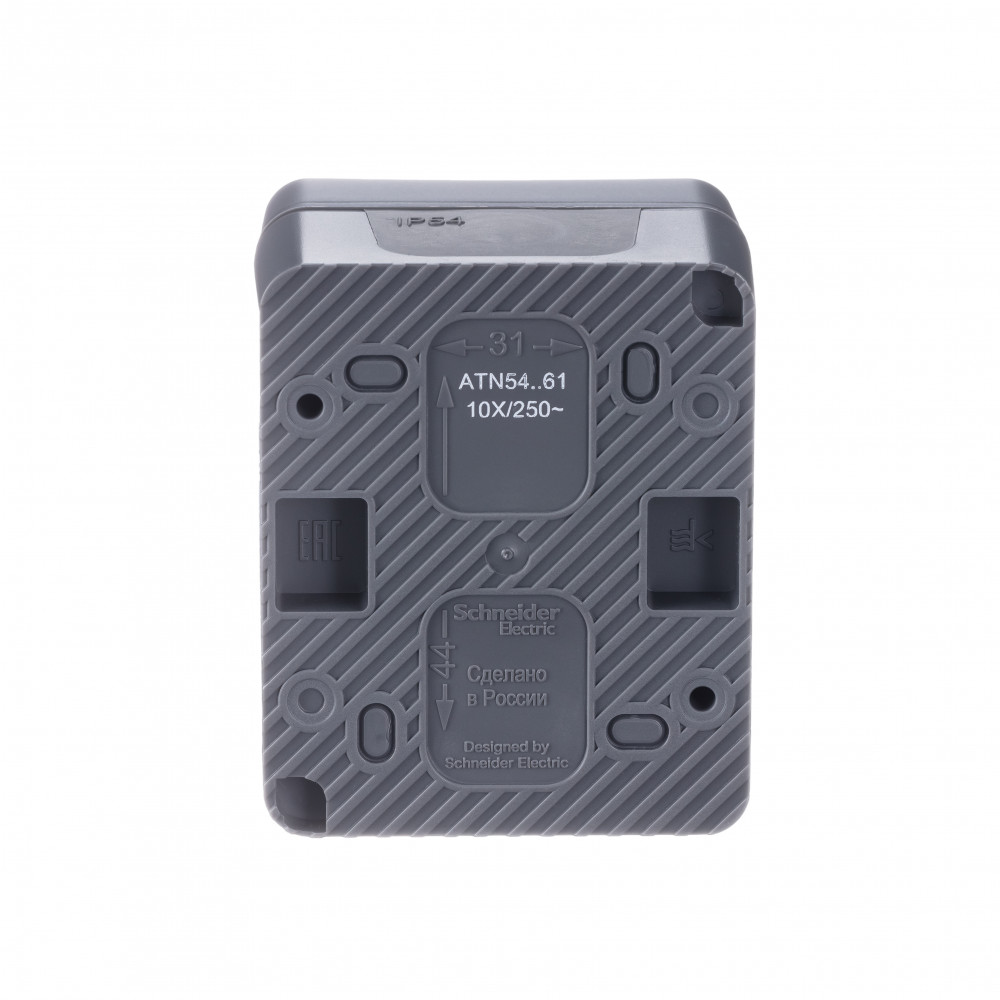 Выключатель (переключатель) "AtlasDеsign" IP54 О/У 1кл. (250В, 10АХ)