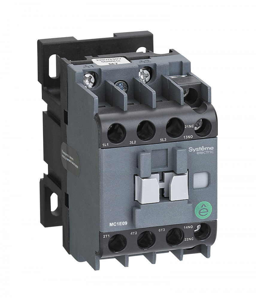 КОНТАКТОР MC1E 3P 12A НО+НЗ 380V/400V 50/60ГЦ (LC1E1210Q5)