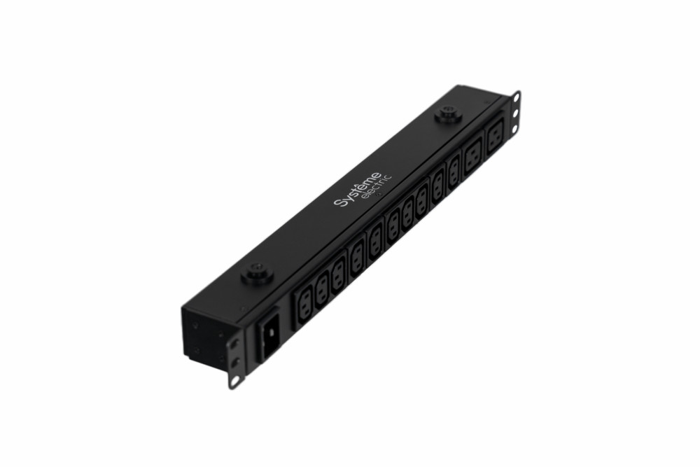 БРП Uniprom, базовый, 1U, 240В, 1Ф, 16A, 10xC13 2xC19, 2м кабель, IEC320 C20