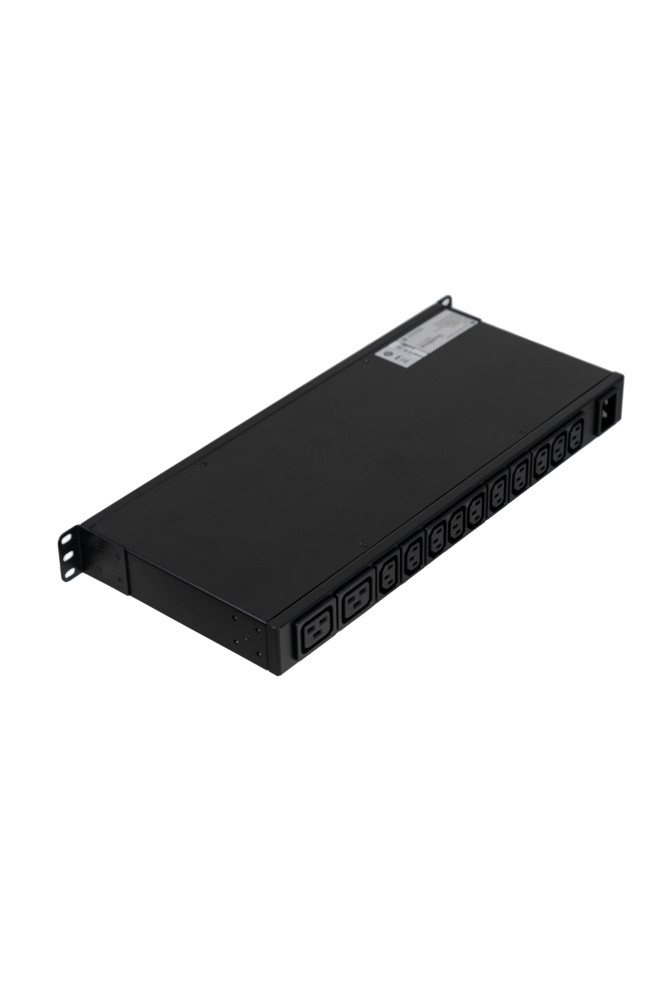 БРП Uniprom, с мониторингом, 1U, 240В, 1Ф, 16A, 10xC13 2xC19, 2м, IEC320 C20