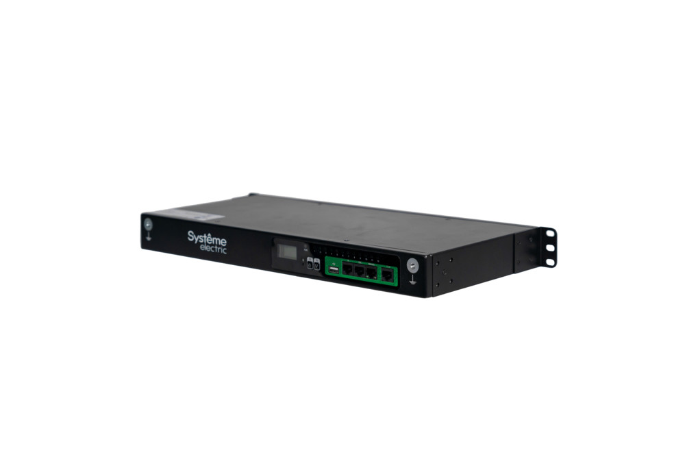 БРП Uniprom, управляемый, 1U, 240В, 1Ф, 16A, 10xC13 2xC19, 2м кабель, IEC320 C20