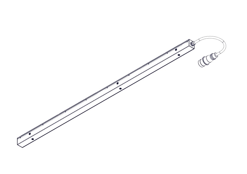 БРП Uniprom, управляемый, 0U, 400В, 3Ф, 16A, 36xC13 6xC19, 3м кабель, IEC309