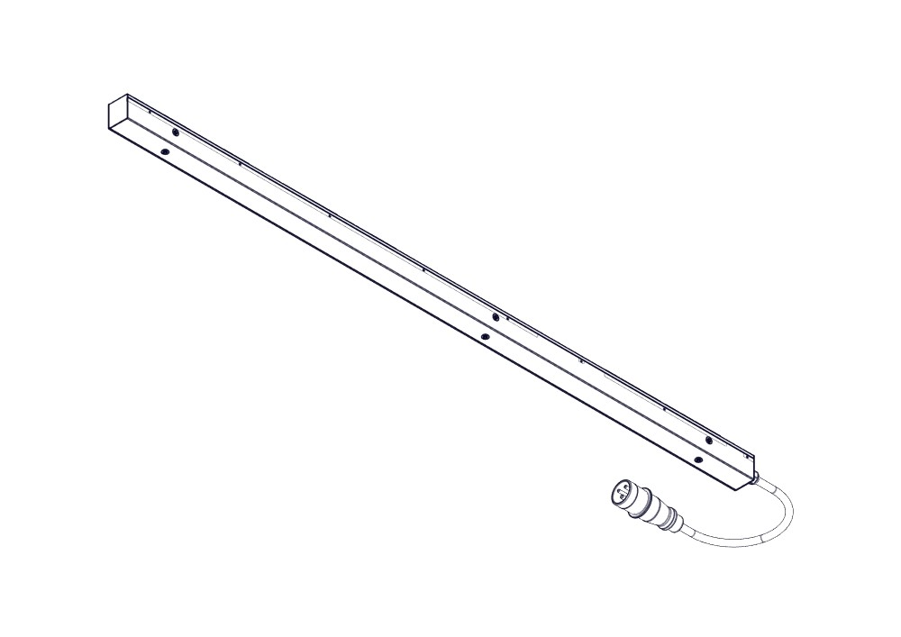 БРП Uniprom, управляемый, 0U, 400В, 3Ф, 32A, 18xC13 12xC19, 3м кабель, IEC309