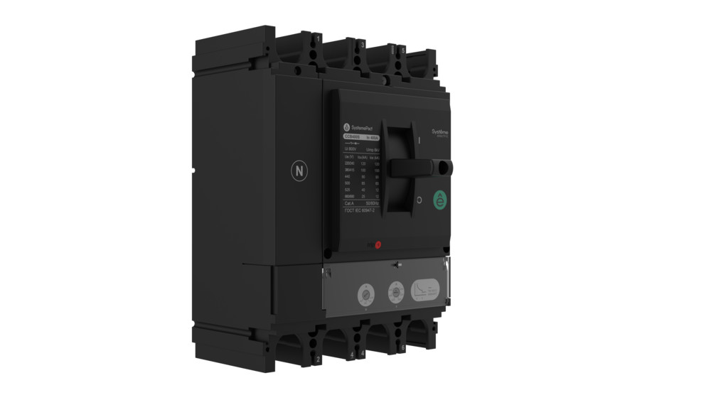АВТ.ВЫКЛ SYSTEMEPACT CCB400 100KA 4P4D TMD400
