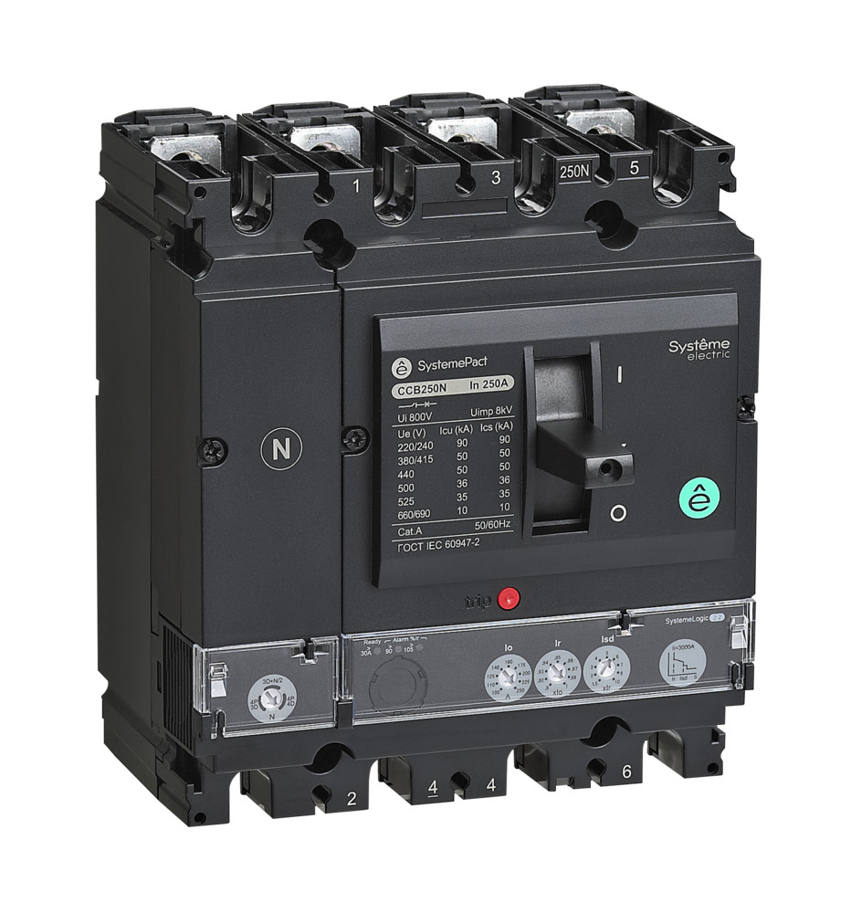АВТ.ВЫКЛ SYSTEMEPACT CCB100 50KA 4P4D S2.2 40A