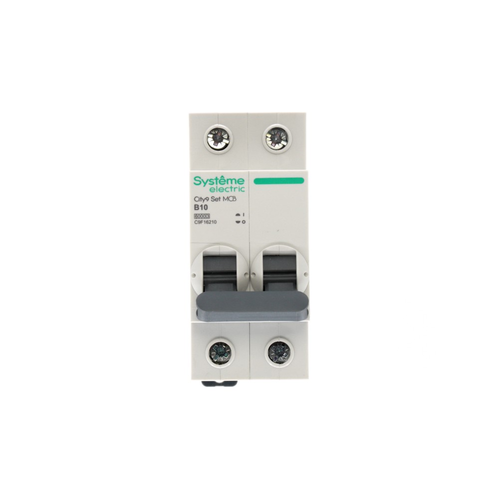 City9 Set Автоматический выключатель (АВ) B 10А 2P 6kA 230В