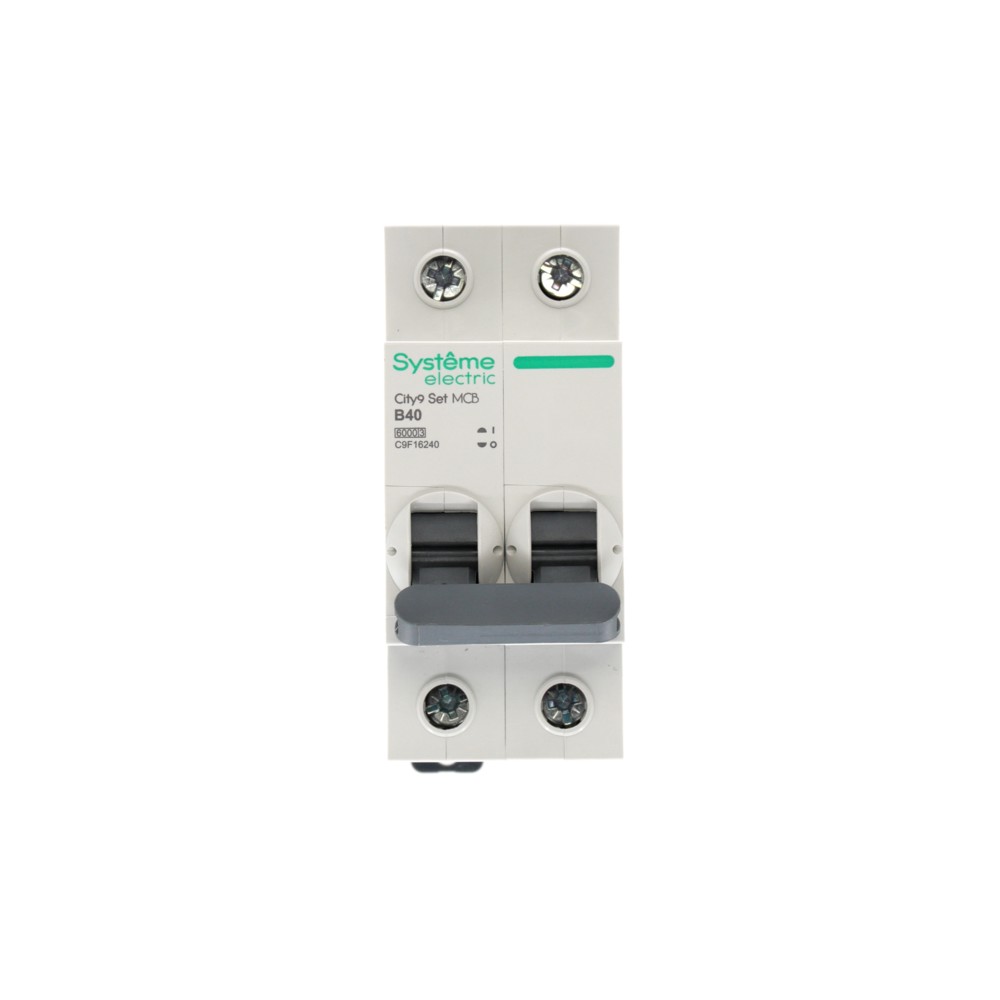 City9 Set Автоматический выключатель (АВ) B 40А 2P 6kA 230В