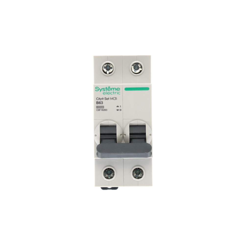 City9 Set Автоматический выключатель (АВ) B 63А 2P 6kA 230В