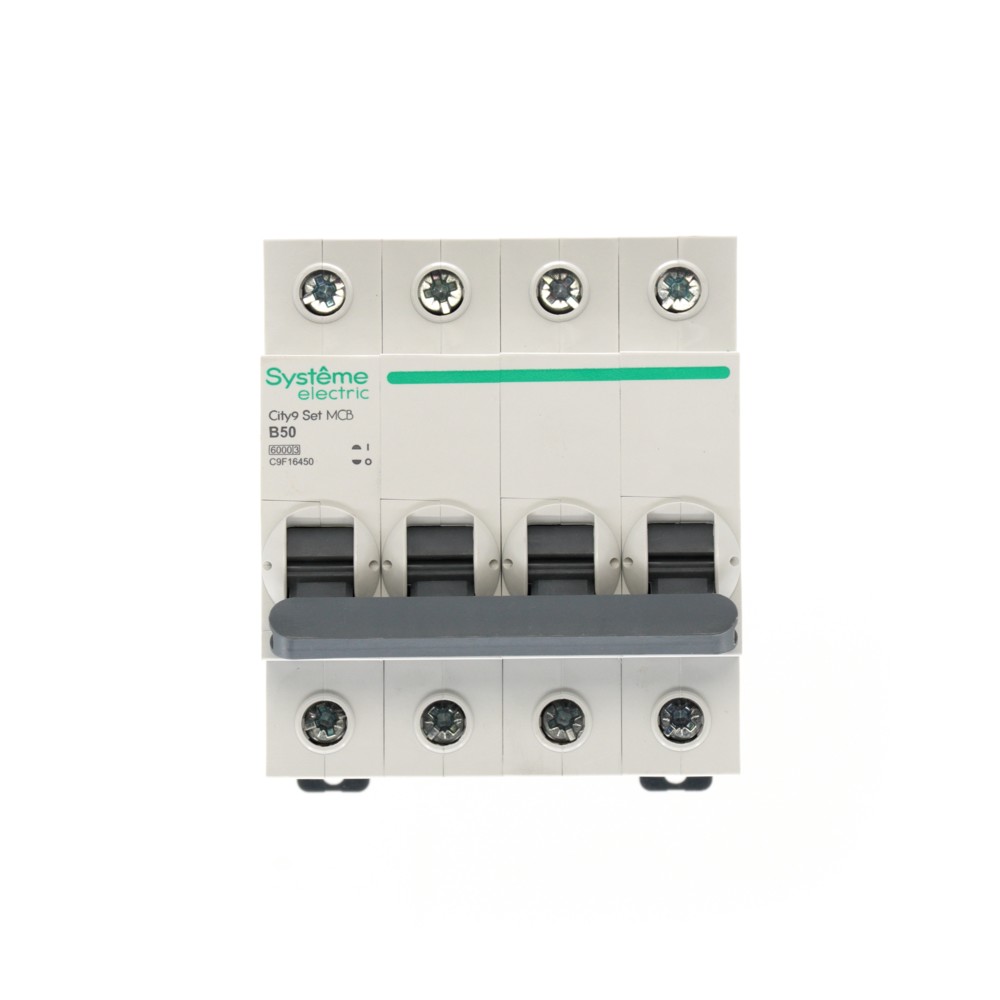 City9 Set Автоматический выключатель (АВ) B 50А 4P 6kA 400В