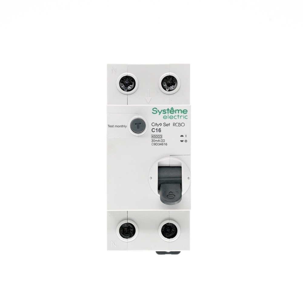 City9 Set Авт. выкл. диф. тока (АВДТ) 1P+N С 16А 4.5kA 30мА Тип-AС 230В