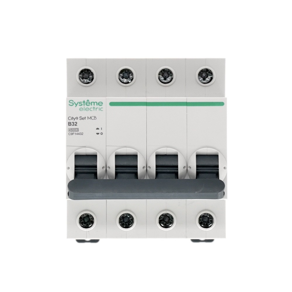 City9 Set Автоматический выключатель (АВ) B 32А 4P 4.5kA 400В