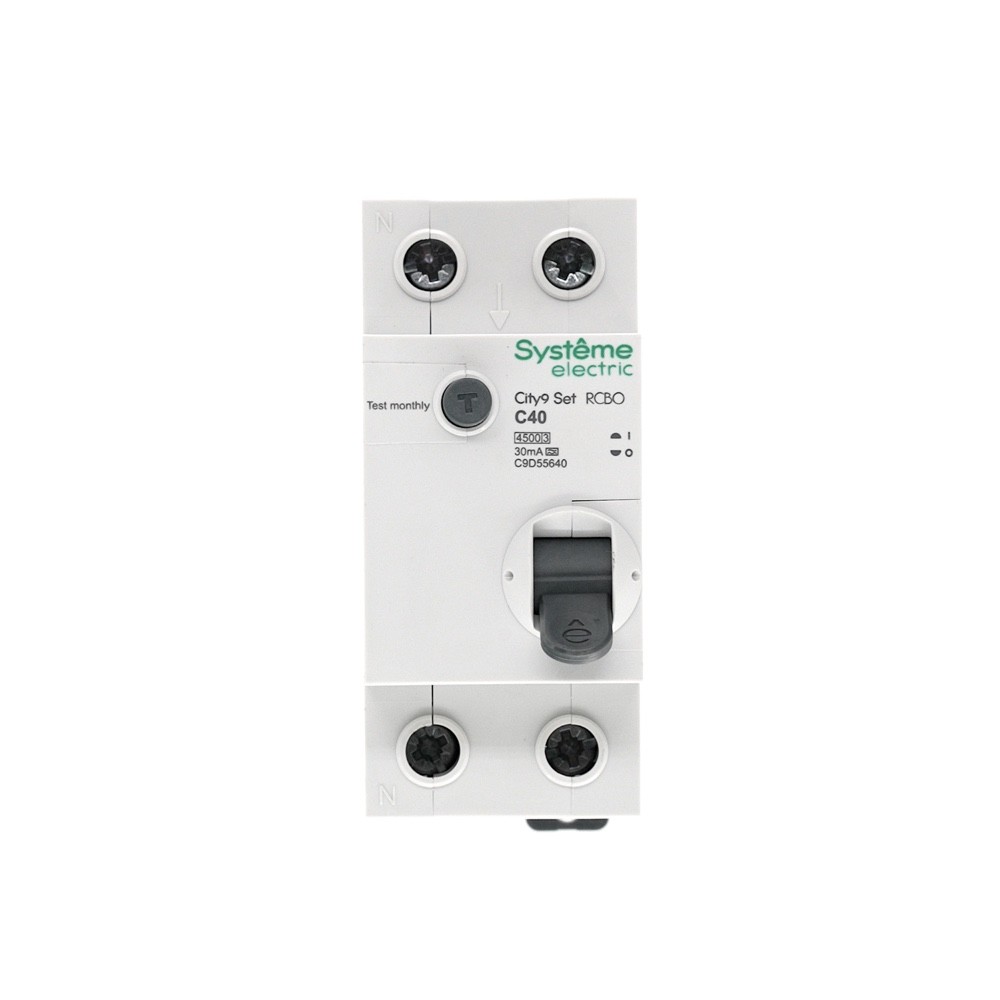 City9 Set Авт. выкл. диф. тока (АВДТ) 1P+N С 40А 4.5kA 30мА Тип-A 230В