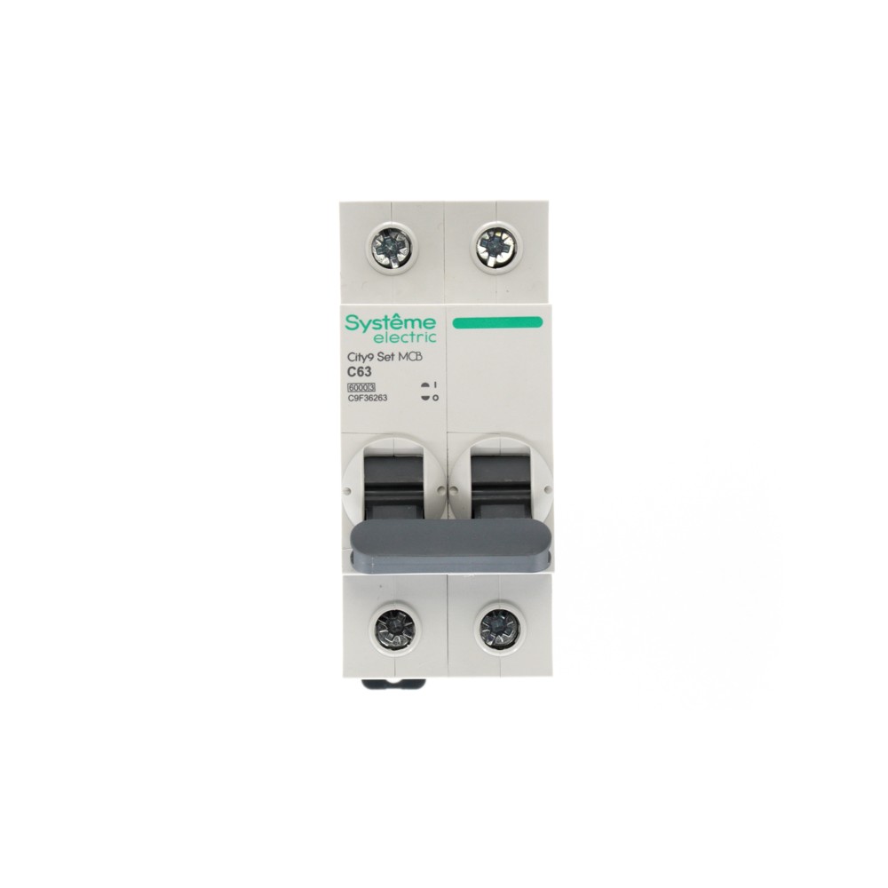 City9 Set Автоматический выключатель (АВ) С 63А 2P 6kA 230В