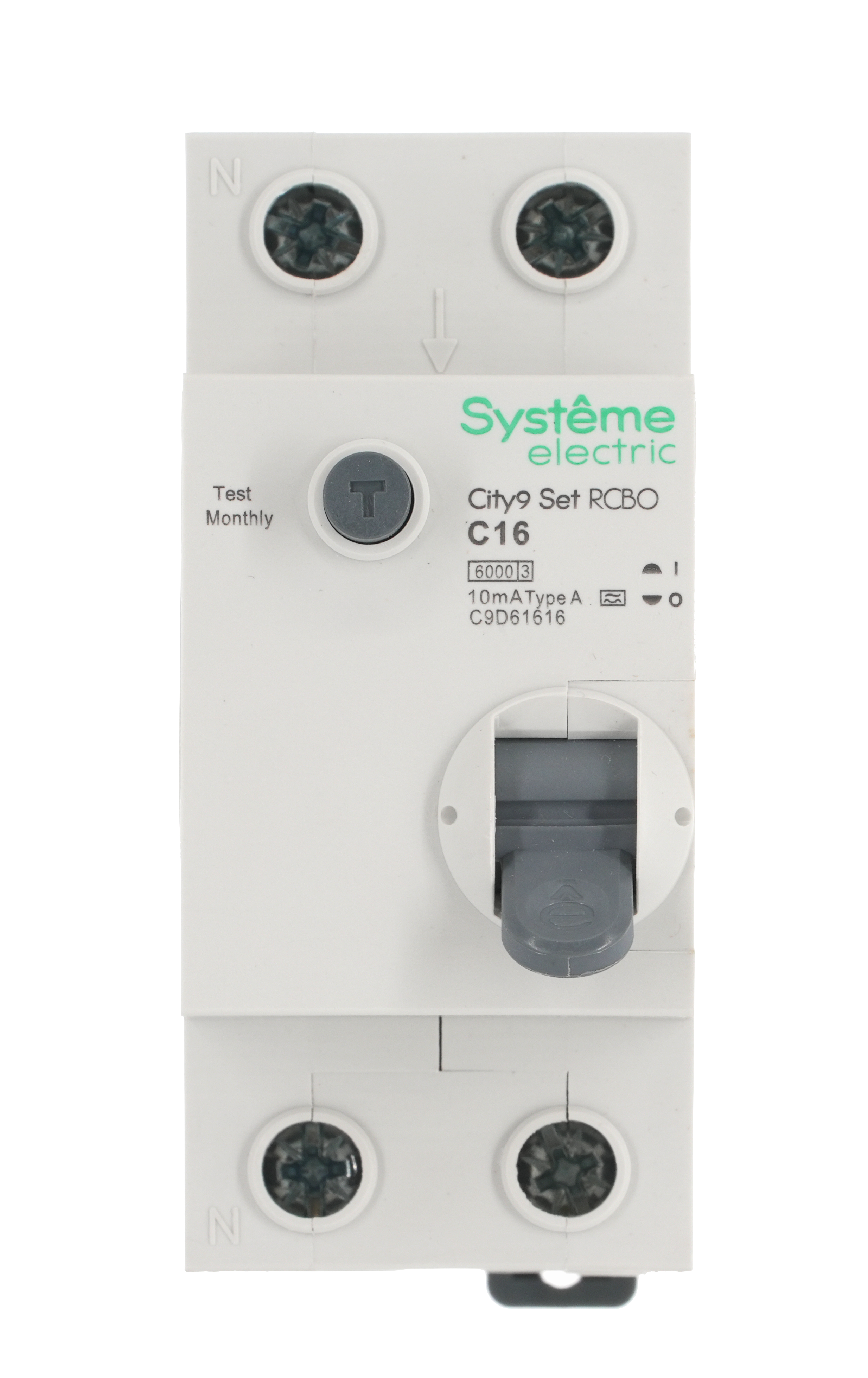 City9 Set Авт. выкл. диф. тока (АВДТ) 1P+N С 16А 6kA 10мА Тип-A 230В