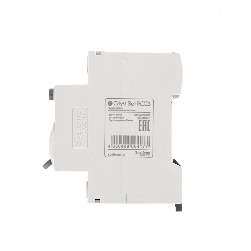 City9 Set ВДТ 63А 2P 100мА Тип-AC 230В