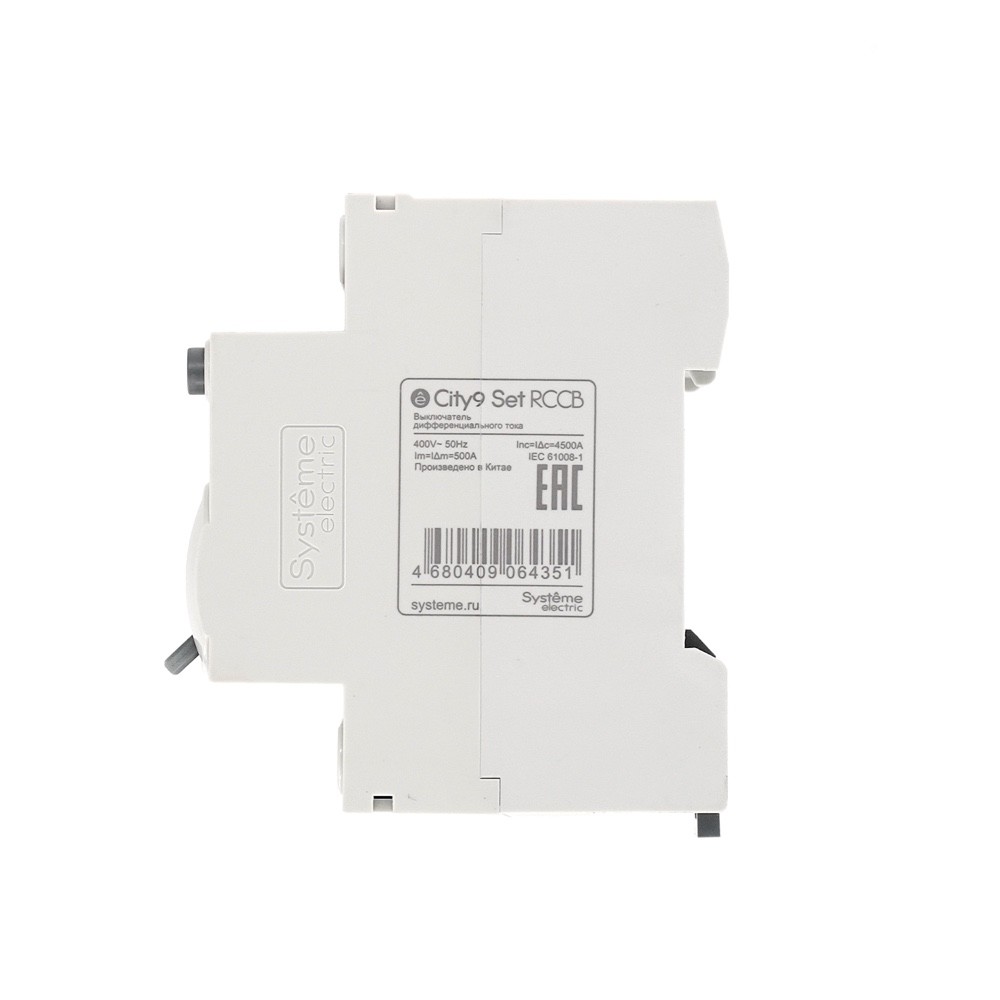 City9 Set ВДТ 40А 4P 100мА Тип-AC 400В