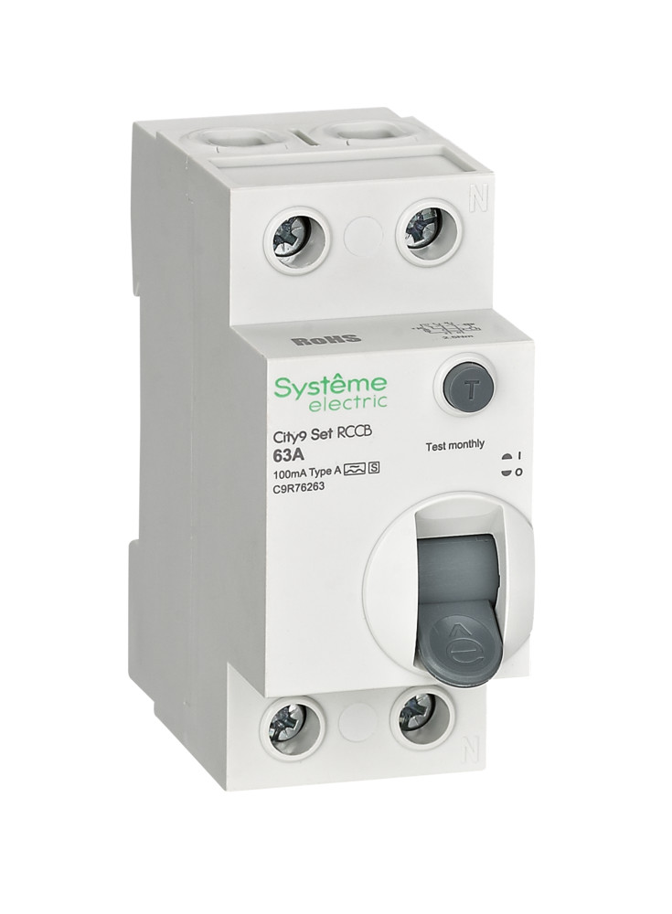 City9 Set ВДТ 63А 2P 100мА A-S 230В