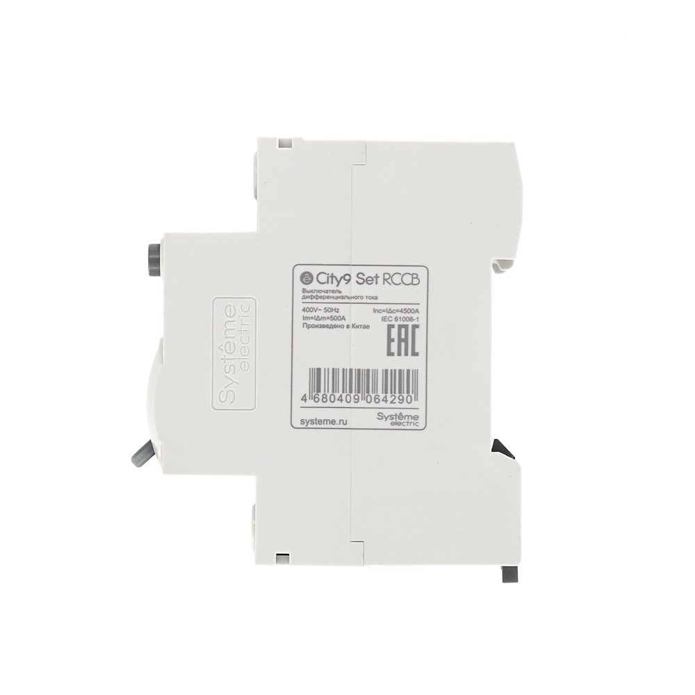 City9 Set ВДТ 25А 4P 30мА Тип-A 400В
