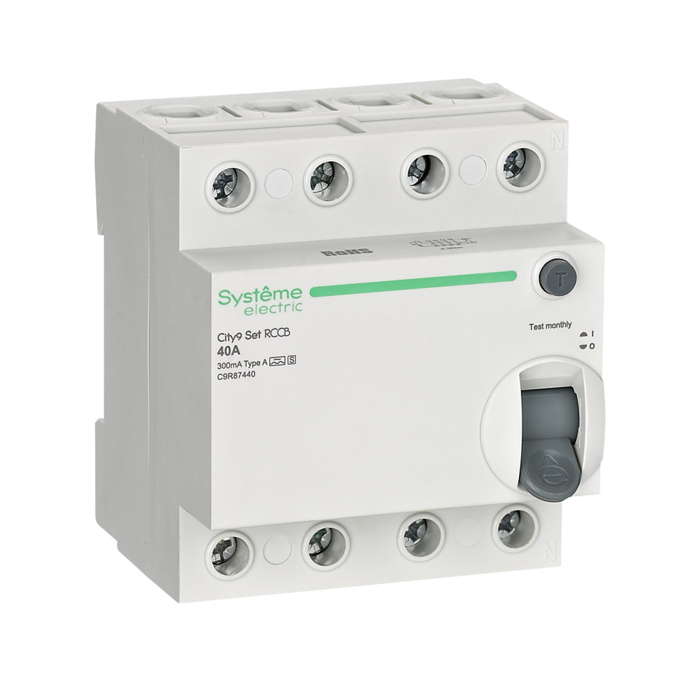 City9 Set ВДТ 40А 4P 300мА A-S 400В