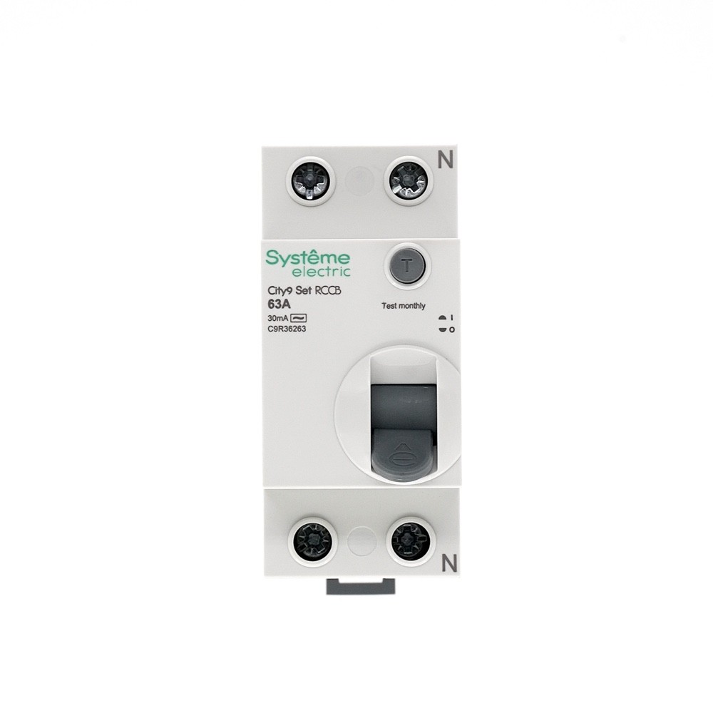 City9 Set ВДТ 63А 2P 30мА Тип-AC 230В
