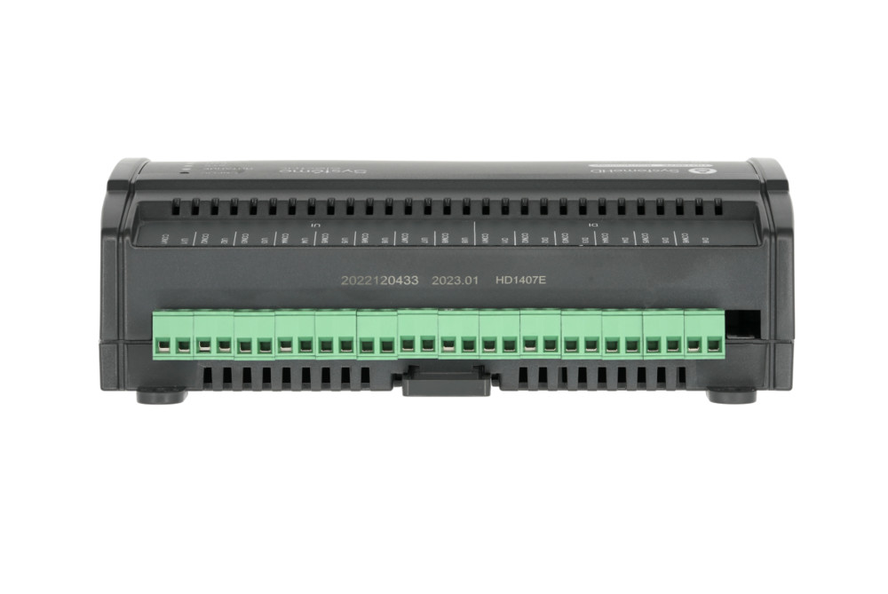 Контроллер SystemeHD, 6DI 8UI 3DO 2AO 2VO, 2Ethernet 2RS485 BACnet Modbus ~24В/=24В