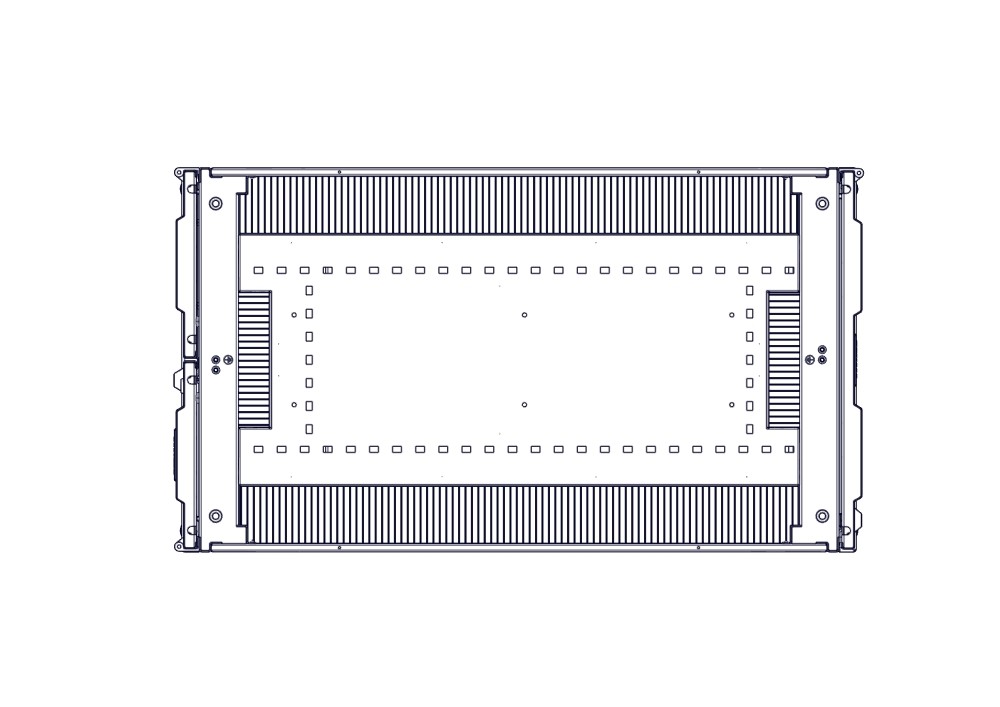 Шкаф Systeme Electric, серия Uniprom, 24U-600/1070, боковые панели 2шт, черный