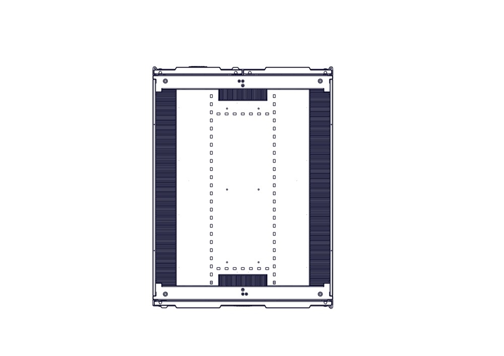Шкаф Systeme Electric, серия Uniprom, 42U-800/1070, боковые панели 4шт, черный