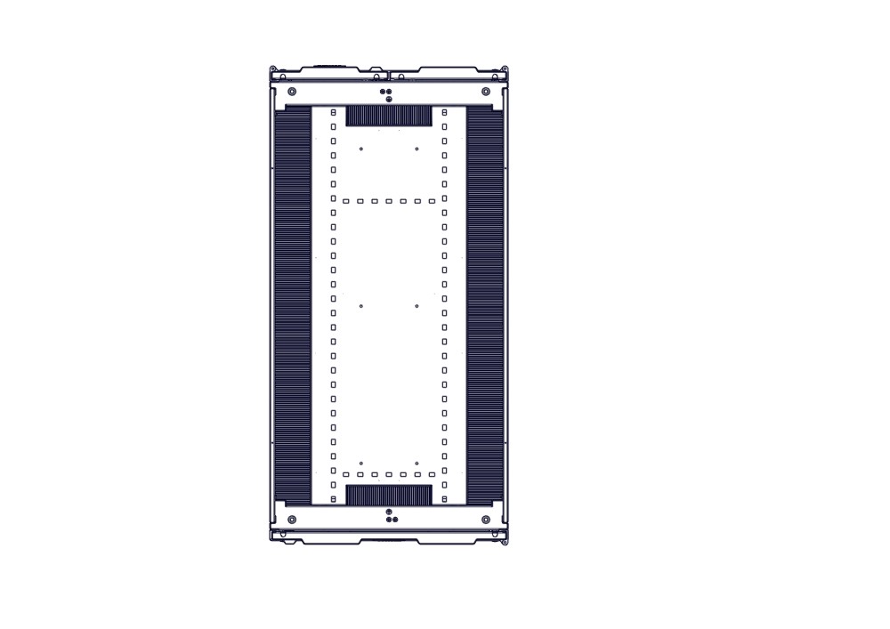 Шкаф Systeme Electric, серия Uniprom, 42U-600/1200, боковые панели 4шт, черный