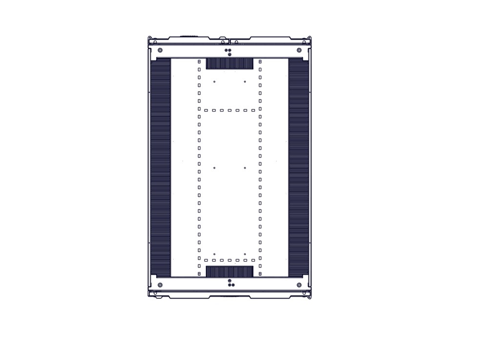 Шкаф Systeme Electric, серия Uniprom, 42U-750/1200, боковые панели 4шт, черный