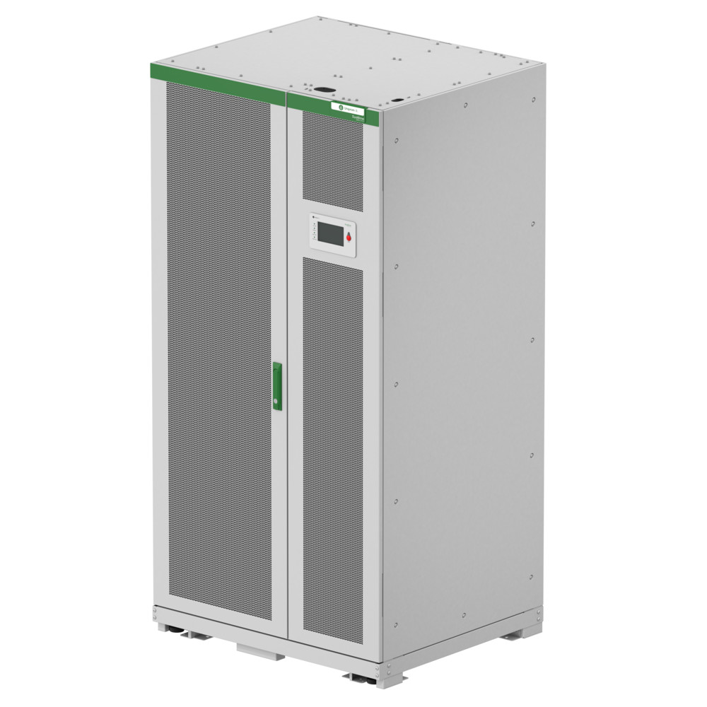 ИБП Uniprom 3L 600кВА с возможностью подключения внешних батарей; в комплект поставки входит карта SNMP, датчик термокомпенсации заряда АКБ и набор для холодного старта ИБП, ПНР 5x8