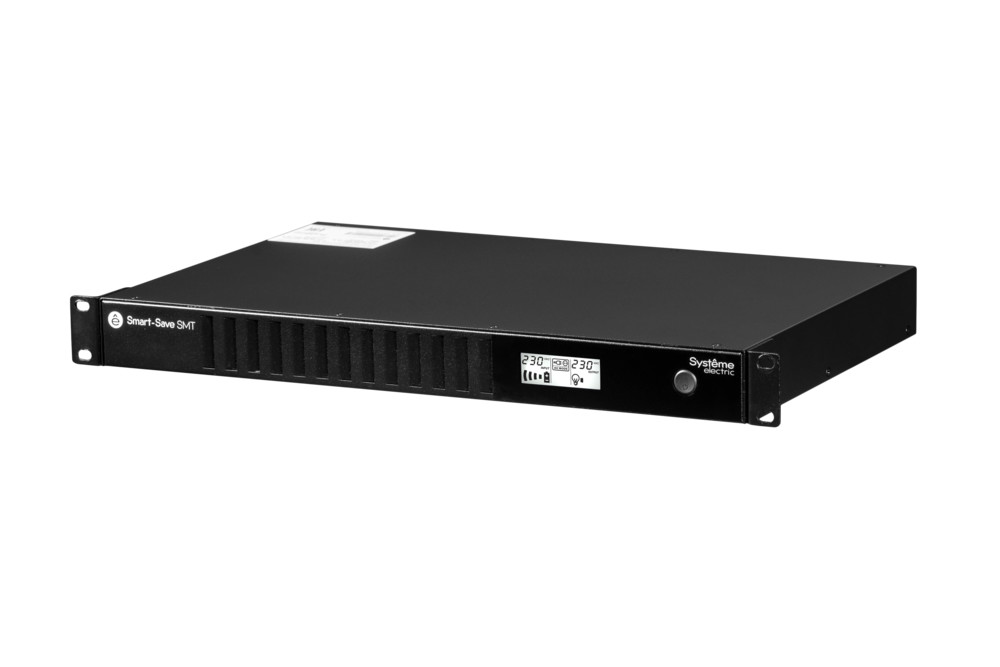 ИБП Smart-Save SMT Systeme Electric 750 ВА RM 1U AVR 4 C13 230 В SmartSlot