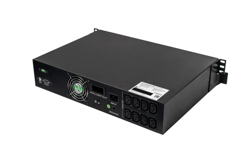ИБП Smart-Save SMT Systeme Electric 3000 ВА RM 2U AVR 8 C13 230 В SmartSlot