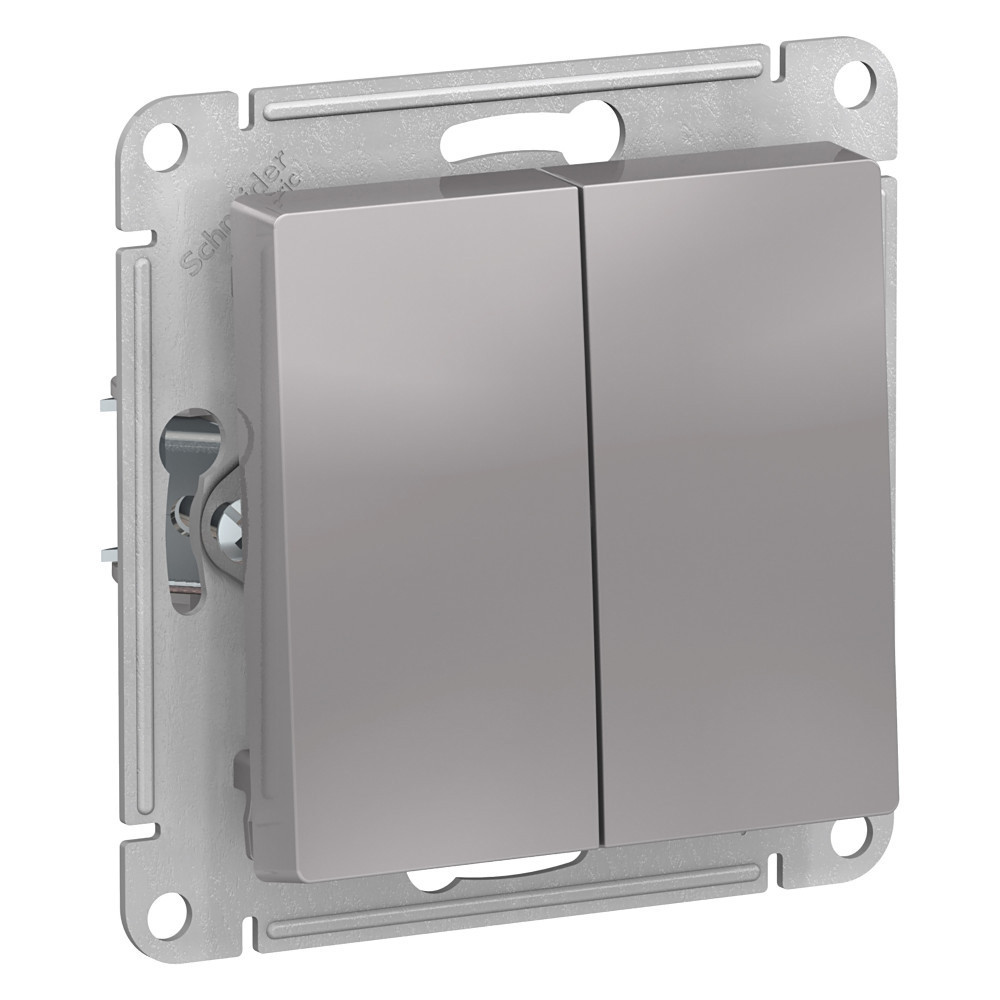 Выключатель "AtlasDеsign" IP44 С/У б/РАМКИ 2кл. (250В, 10АХ)