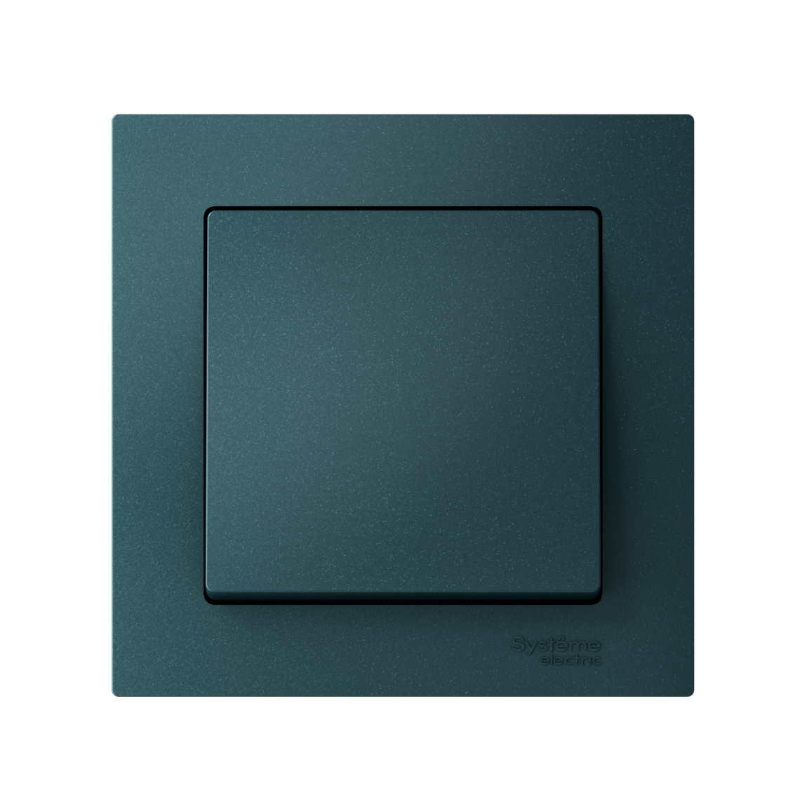 ATLASDESIGN 1-клавишный ВЫКЛЮЧАТЕЛЬ, сх.1, 10АХ, в сборе, быстрозажим. клем., ИЗУМРУД