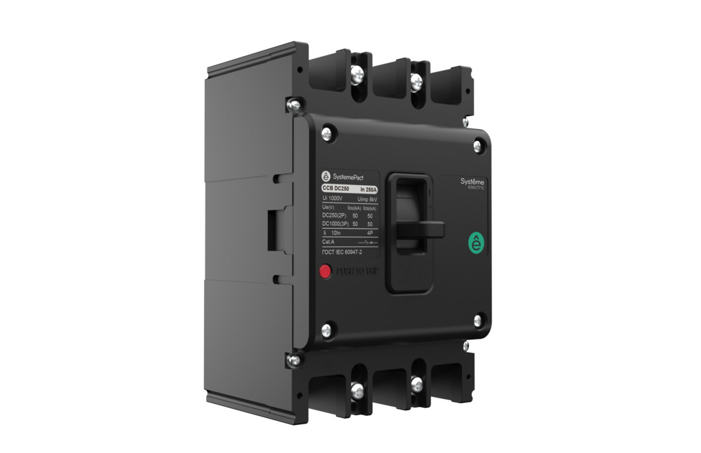 АВТОМАТИЧЕСКИЙ ВЫКЛЮЧАТЕЛЬ SYSTEMEPACT CCB DC250 2P50КА/3P50КА 3P TMD200