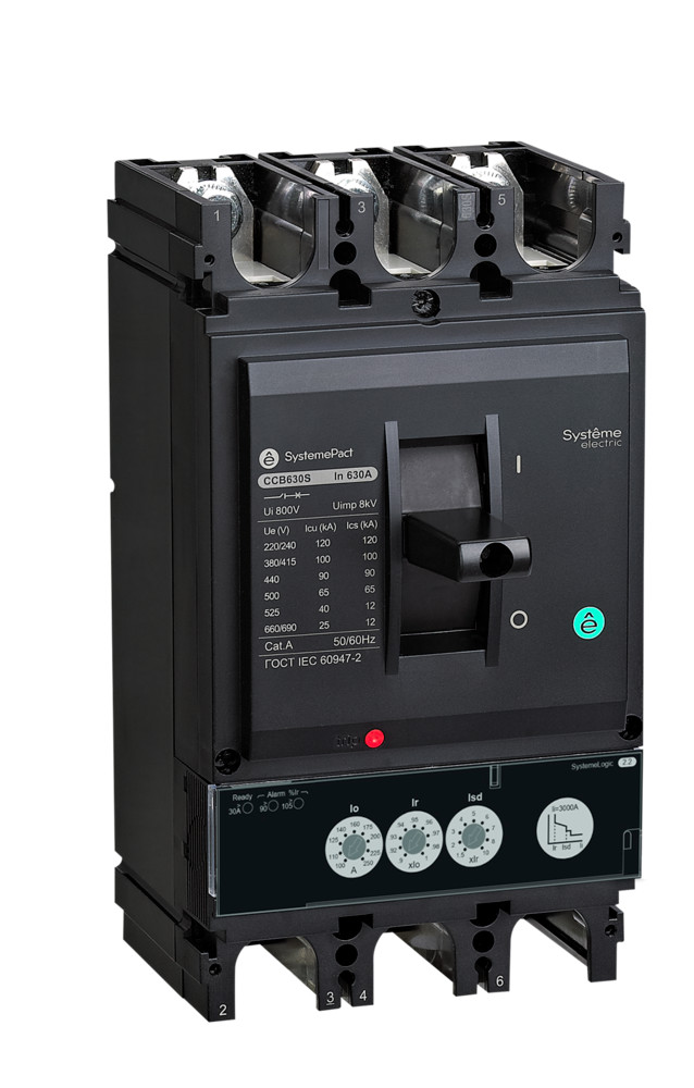 АВТ.ВЫКЛ SYSTEMEPACT CCB400 150KA 3P3D S2.3 400A