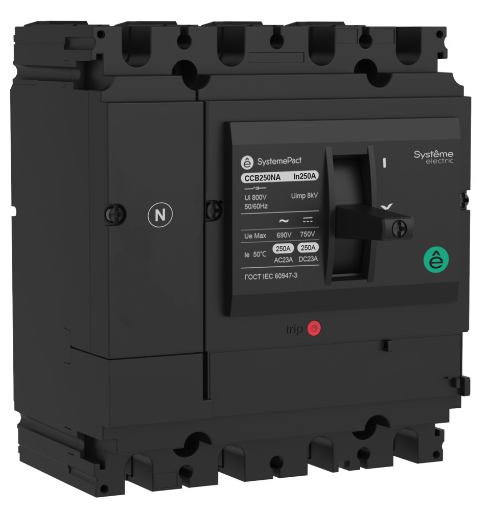 ВЫКЛЮЧАТЕЛЬ-РАЗЪЕДИНИТЕЛЬ SPC250 4P NA 250A