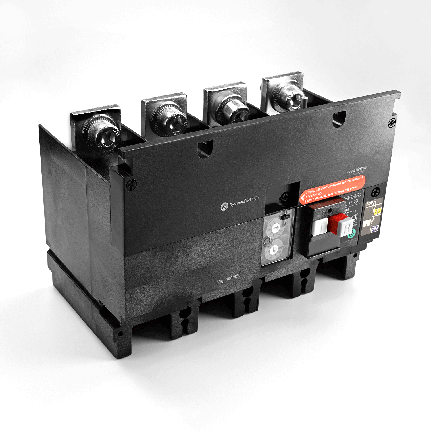 БЛОК ДИФФЕРЕНЦИАЛЬНОЙ ЗАЩИТЫ VIGI 400-630A 4P ОТКЛЮЧЕНИЕ