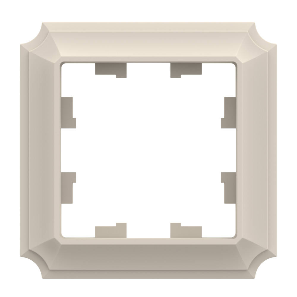 ATLASDESIGN ANTIQUE 1-постовая РАМКА, БЕЖЕВЫЙ