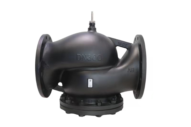 Клапан регулирующий 2-ход фланц PN16 DN300 1200м³/ч -20…+130°С