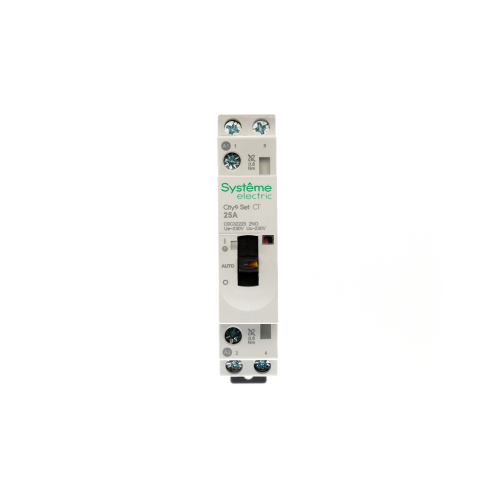 City9 Set Контактор 2P 2НО 25A AC 230В-230В
